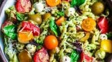 Creamy Pesto Pasta Salad