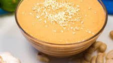 Creamy Thai Peanut Sauce with Coconut Milk