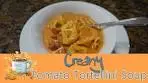 Creamy Tomato Tortellini Soup