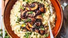 Creamy Vegan Mushroom Risotto