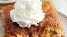 Crescent Roll Peach Cobbler