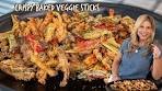 Crispy Baked Veggie Sticks – Healthy & Delicious Snack!
