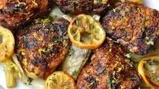 Crispy Lemon & Herb Chicken with Fennel