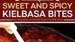 Crockpot Sweet and Spicy Kielbasa Bites