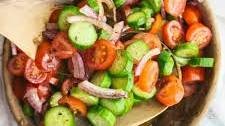 Cucumber and Tomato Salad