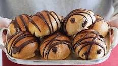 Dark Chocolate Chip Brioche Buns