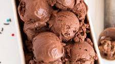Decadent Dark Chocolate Ice Cream