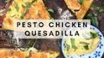 Delicious Pesto Chicken Quesadillas Recipe