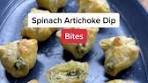 Delicious Spinach Artichoke Dip Bites Recipe