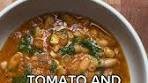 Delicious Tomato and White Bean Stew Recipe