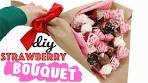 DIY Chocolate Strawberry Bouquet Tutorial! Easy Valentines ...