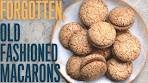 Don't forget the old fashioned macarons: 3 ingredients ready ...