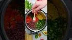 Easy and Healthy Vegetarian Taco Soup #shorts