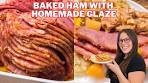Easy Baked Ham Recipe - Honey Pineapple Glaze Perfect for ...