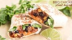 Easy BBQ Chicken & Black Bean Burritos Recipe