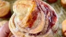 Easy Berry Cream Cheese Rolls