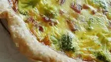 Easy Broccoli and Ham Quiche