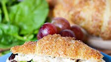 Easy Chicken Caesar Croissant Sandwich Recipe