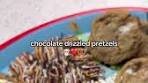 Easy chocolate drizzled pretzel crisps 🥨❤️ ingredients ...