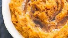 Easy Cinnamon Mashed Sweet Potatoes Recipe (Paleo)
