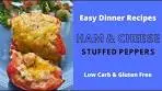 Easy Ham & Cheese Stuffed Pepper Recipe