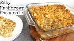 Easy Hash Brown Casserole | vegan (Bake 350F - 45Mins)