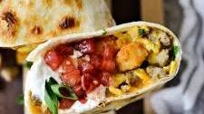 Easy Hash Browns Breakfast Burritos