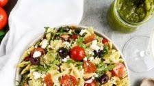 Easy Italian Pesto Pasta Salad