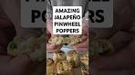 Easy Jalapeño Pinwheel Poppers
