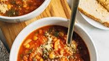 Easy Lentil Spinach Soup