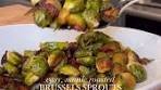 Easy Maple Roasted Brussels Sprouts With Bacon ...