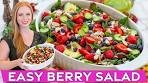 Easy Mixed Berry Salad Recipe | with Poppy Seed Dressing
