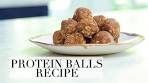 Easy Nutritious Snack: Almond Butter and Date Protein Balls ...