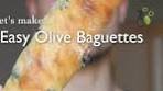 Easy Olive Baguettes By @herbifoods Recipe: Ingredients ...