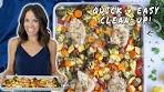 Easy One-Pan Chicken & Veggies Dinner Recipe