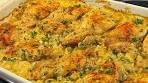 Easy Oven Baked Chicken and Rice Casserole | Creamy ...