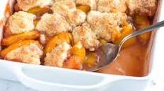Easy Peach Cobbler