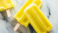 Easy Pineapple Mint Popsicles
