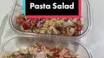 Easy Ranch Tuna Pasta Salad Meal Prep Recipe