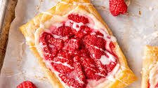 Easy Raspberry Cream Cheese Danish