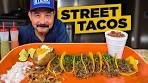Easy Street Tacos Recipe - Taqueria Style Tacos de Bistec a ...