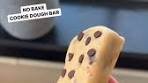 Edible chocolate chip cookie dough but make it into a bar… -1 ...
