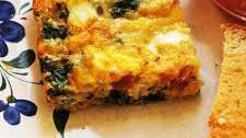 Egg Bake with Ham and Spinach