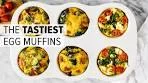 EGG MUFFINS (3 WAYS) | healthy breakfast meal prep recipe