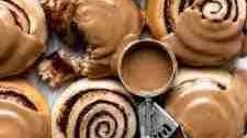 Espresso Glazed Cinnamon Rolls