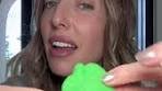 EXTRA LARGE sour green apple gummies 🍏🧃 You guys are ...