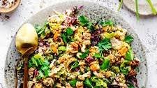 Fall Harvest Risotto with Candied Walnuts