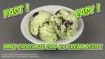 FAST AND Easy Mint Chocolate Chip Ice Cream Recipe