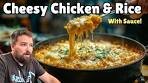 Fast & Easy Cheesy Chicken & Rice | Delicious meal, Feed ...