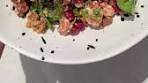 Festive Pomegranate & Candied Nut Salad Recipe